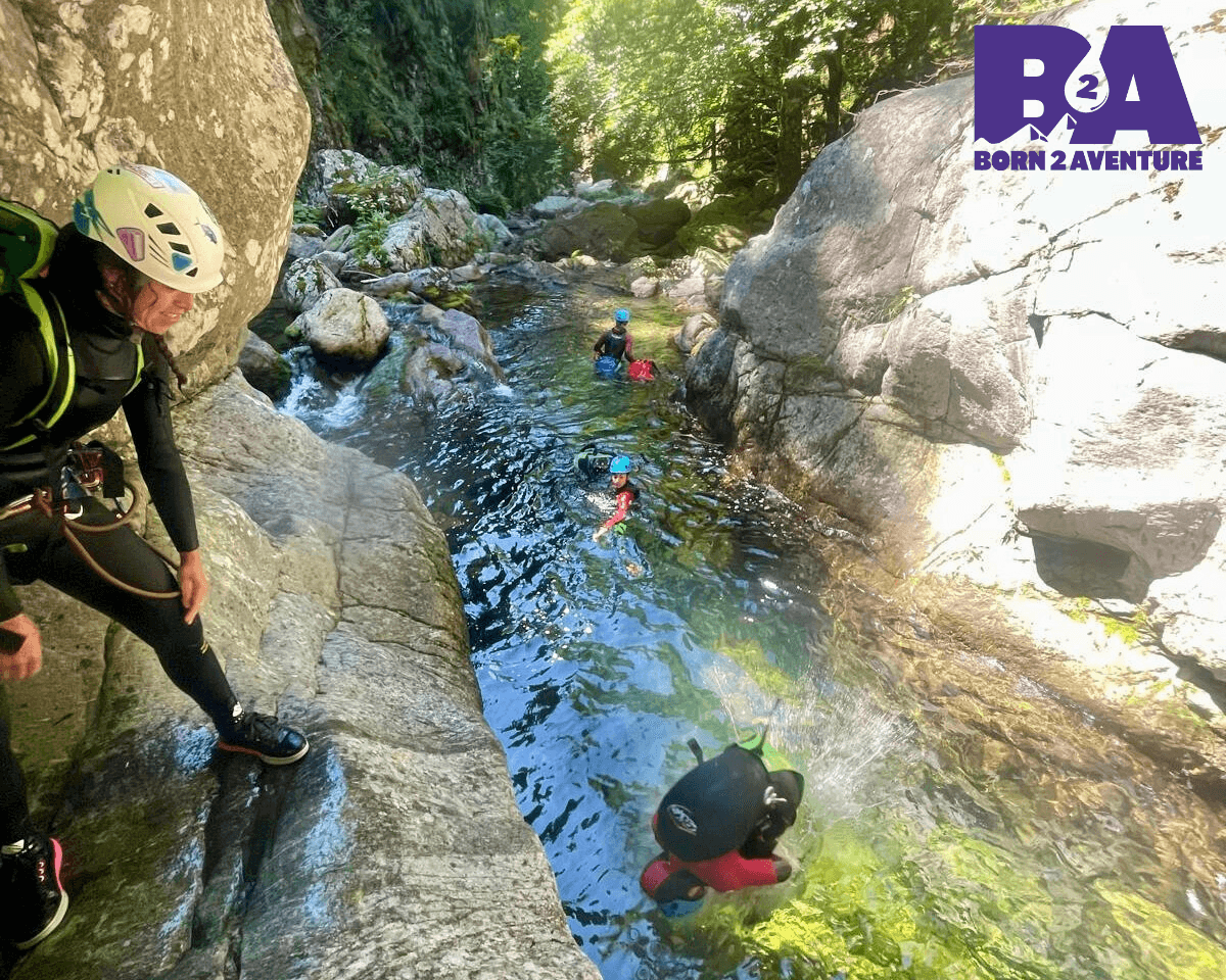 Canyoning montagne Ardéchoise Haute Borne 3