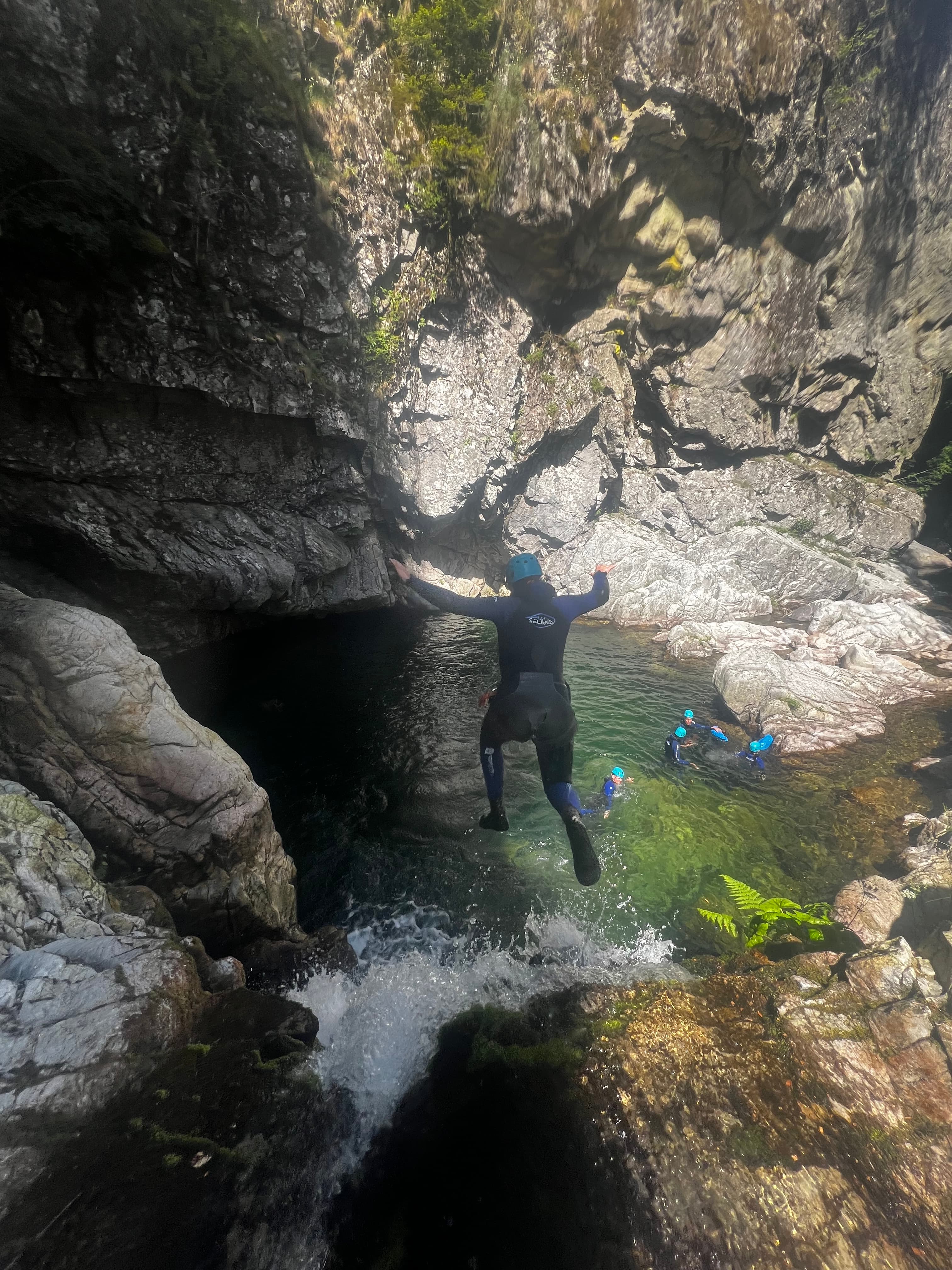 Canyoning montagne Ardéchoise Haute Borne 9