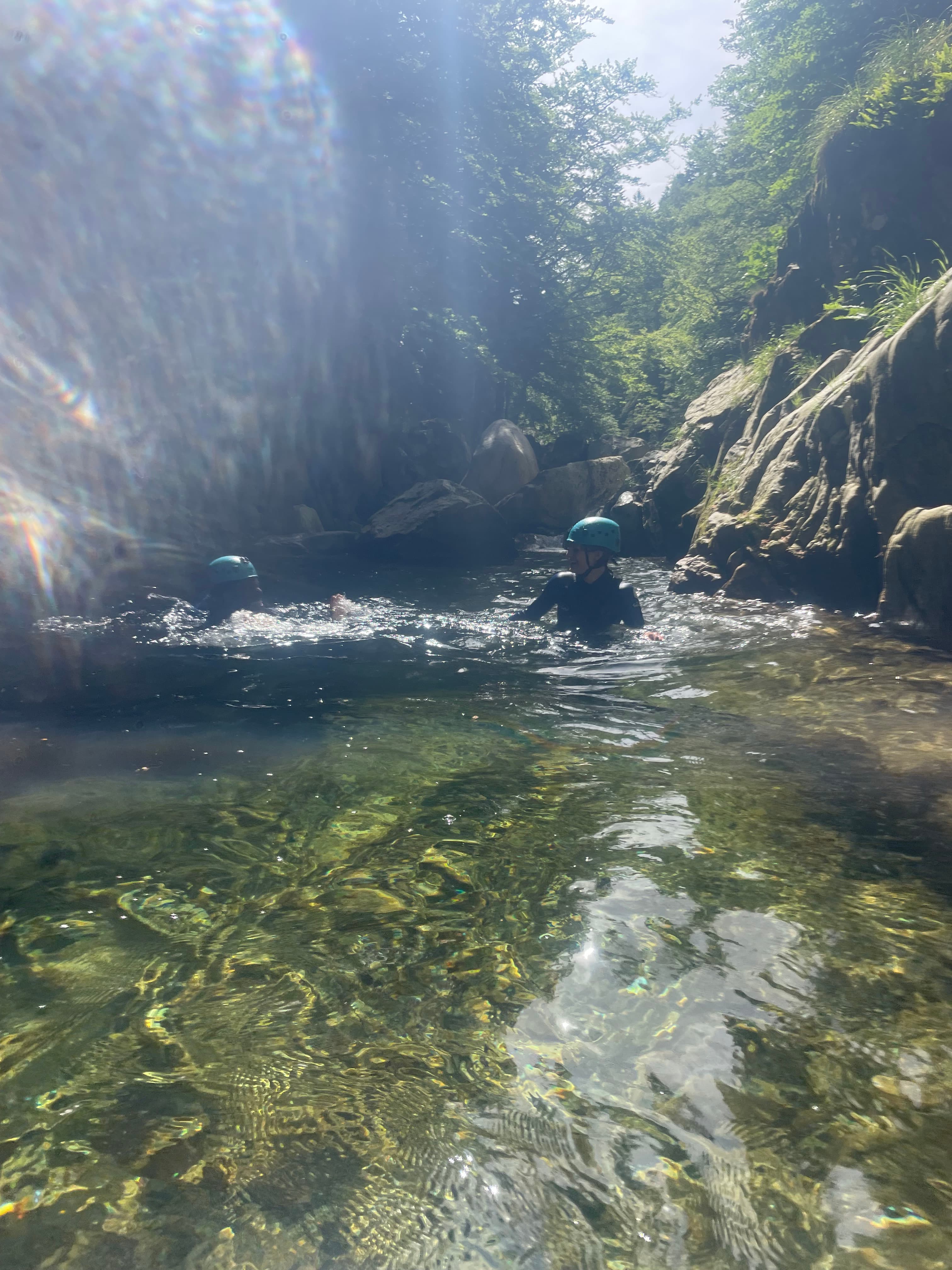 Canyoning montagne Ardéchoise Haute Borne 10
