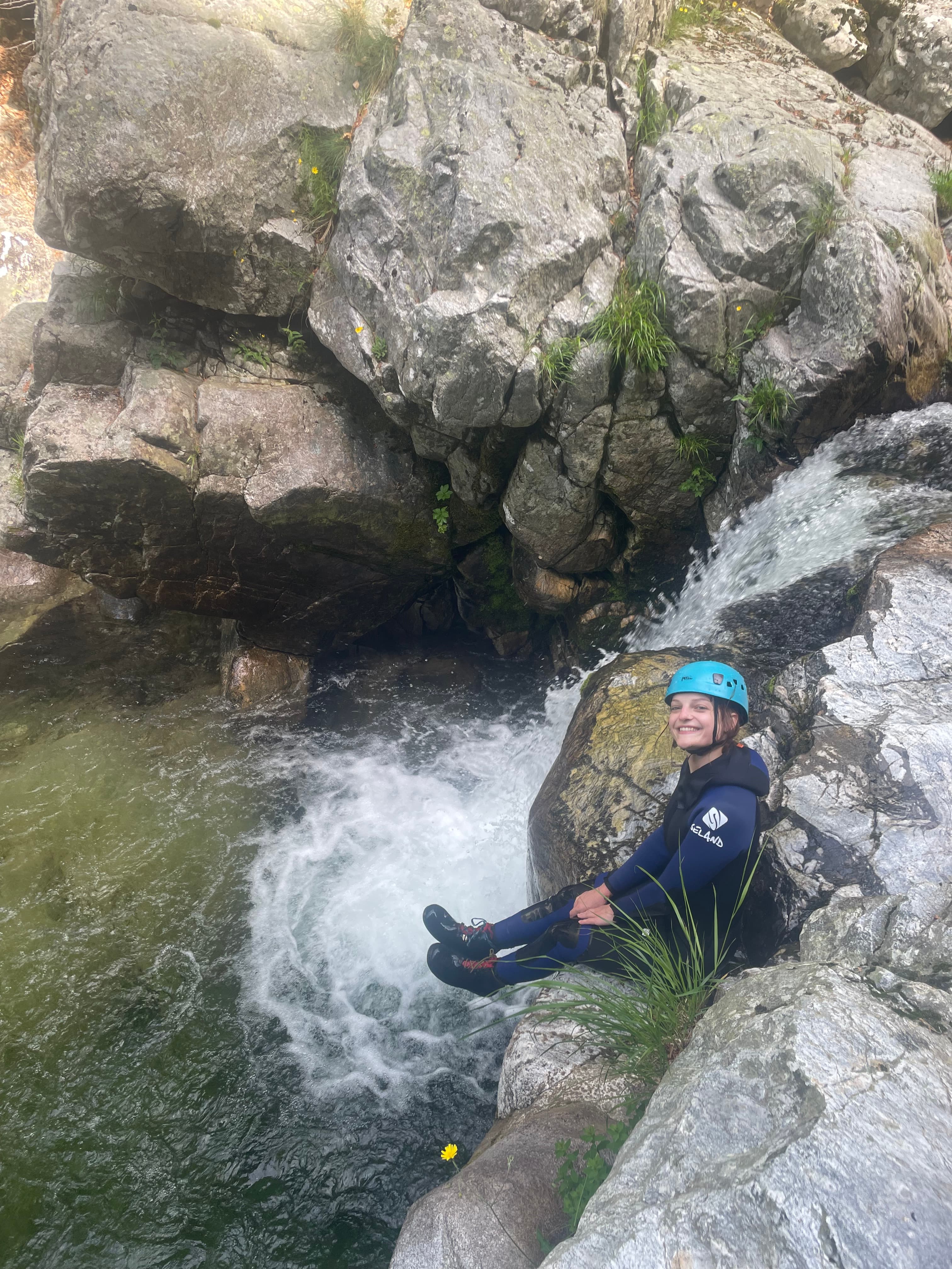 Canyoning montagne Ardéchoise Haute Borne 11